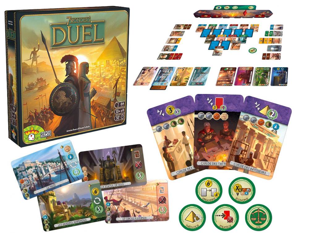 7 Wonders Duel Board Game | Info Page | Board Game Halv